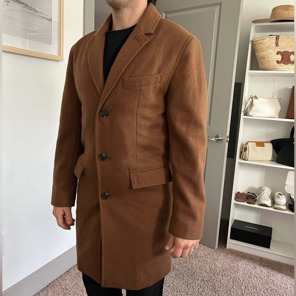Goodfellow wool trench coat